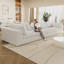 Couche double 157,6 po en velours côtelé de 157,6 po pour la chambre à coucher et la salle de conférence, conception à double couche, coussin amovible, confort rembourré de plumes, support en éponge pure modulaire, nuage de tissu de compression haute densité-1474599039-1474599037