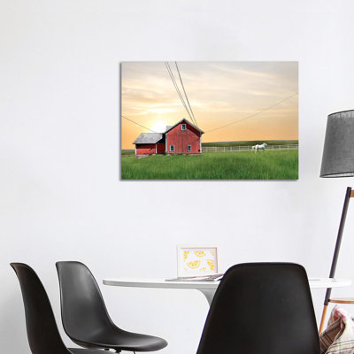 Farm & Country IV by James McLoughlin - Wrapped Canvas Print