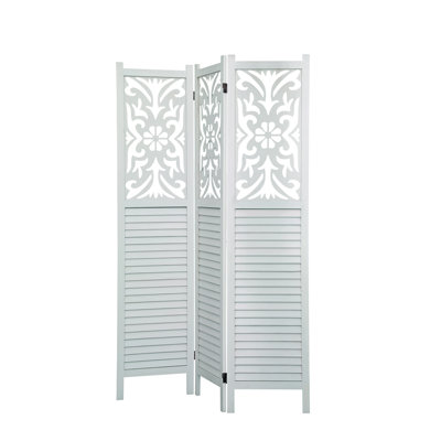 Dionne 120 cm W x 170 cm H 3 - Panel Folding Room Divider