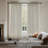 YZ Home Linen Pinch Pleated 100% Blackout Curtains for Bedroom and Living Room Darkening Thermal Window Curtain Drapes with 16pc Hooks(2 pages)-1849932472-1849932116