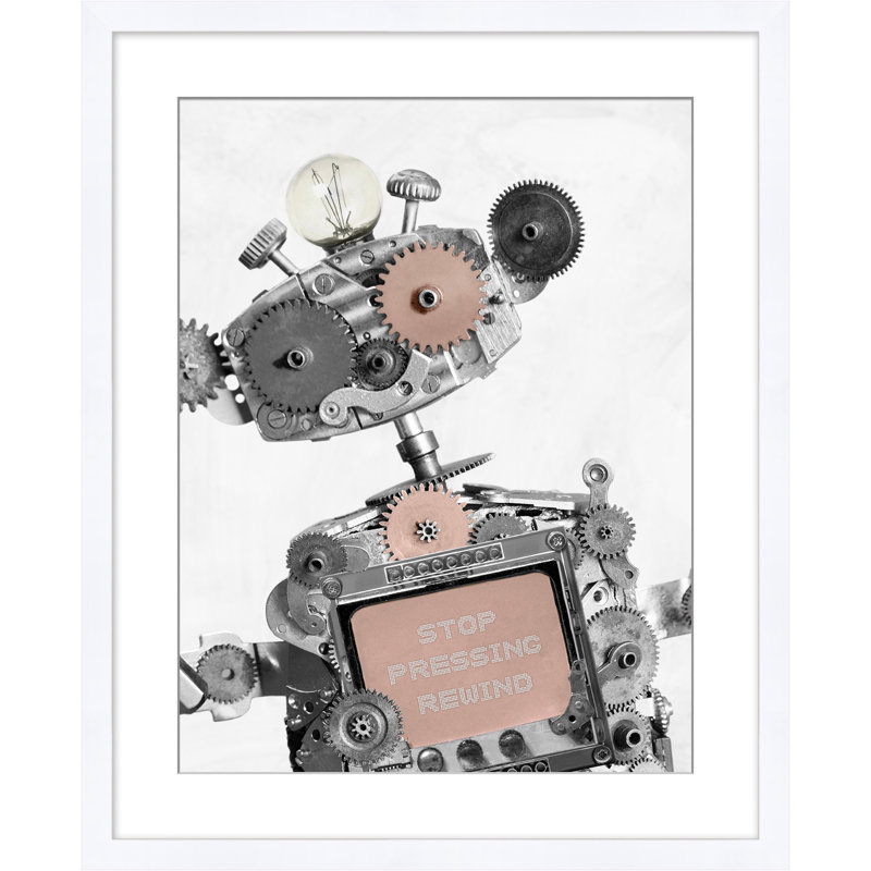 Robot Take Over 2 Print by Mat Sanders