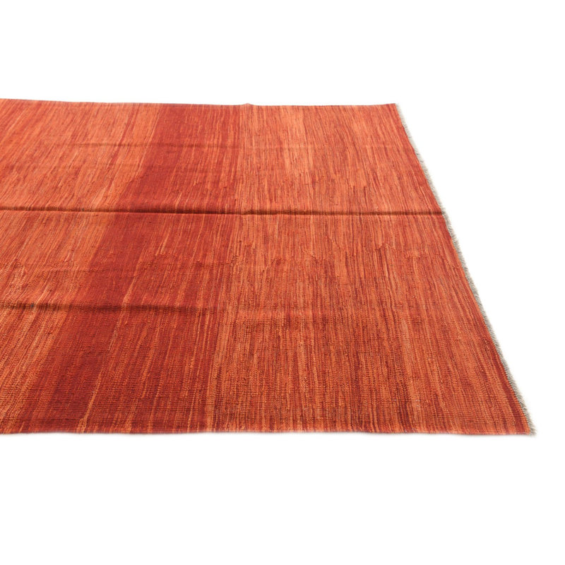 Tapis rouge rouille Parrett