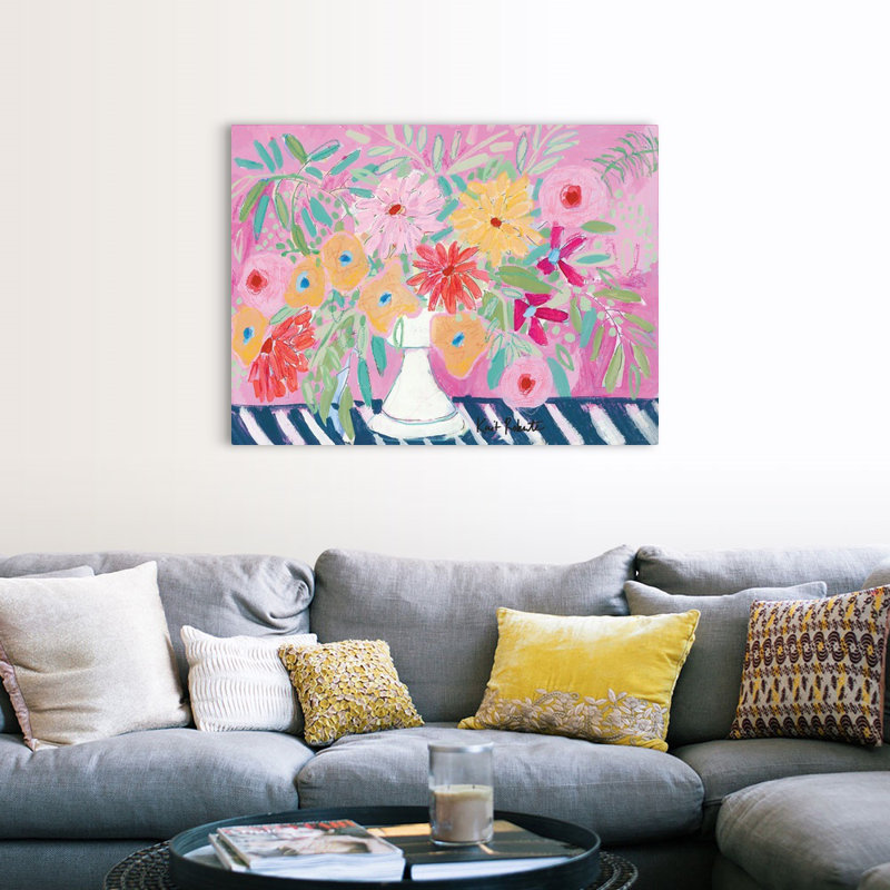 Reproduction d’art sur toile, "A million raisons" par Kait Roberts, H 36 po x l 48 po x P 1,25 po, Toile tendue