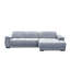 Jafiya 4 Seater Velvet Sofa Bed-898216729-898216730