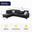 Ahniah Upholstered L-Shaped Sectional Left Hand Facing-87823919
