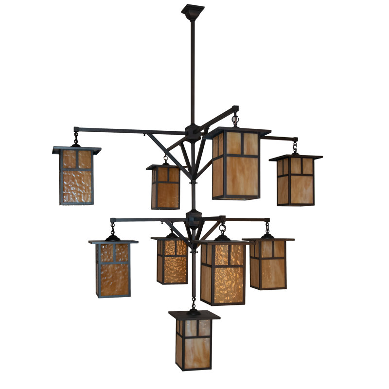 Lustre en mission 64 lumières 64 "de large Hyde Park" 64 "