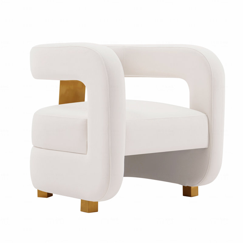 Fauteuil d'appoint de style salon