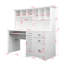 Bureau d'ordinateur à domicile avec huche-1174415828