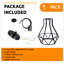 Celestyn 1 - Light Black Cluster Pendant-189606205