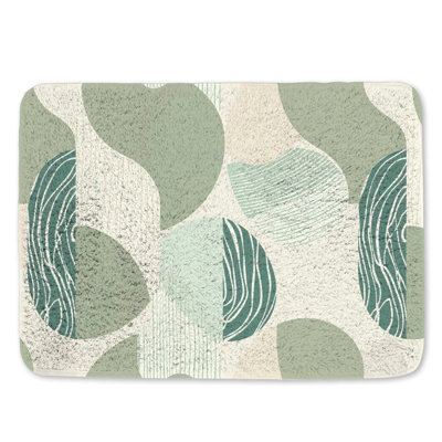 Tapis de bain en microfibre / microsuède Brames