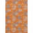 Premium Machine Washable Prisco Orange Rug-113253700