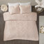 Ensemble de housse de couette en coton chenille capitonné de trois articles Laetitia-386561237-402459747
