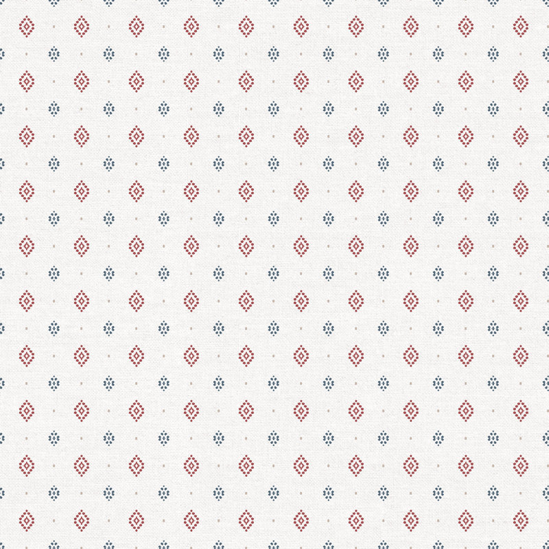 Farris 10m x 53cm Matte Wallpaper Roll, Red/White