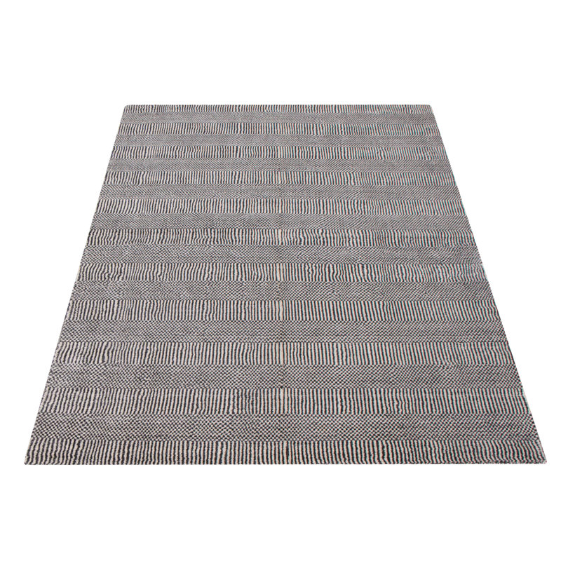 Bobby-James Viscose Striped Indoor Rug