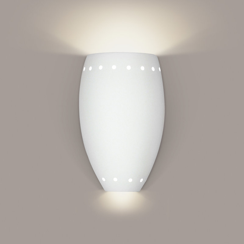 Plafonnier encastré blanc à intensité variable 1 lumière Aulay