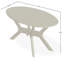 24" x 42" Marine Grade Polymer Outdoor Coffee Table-730888697