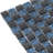 11.7" X 11.7" Polished Glass Mosaic Tile