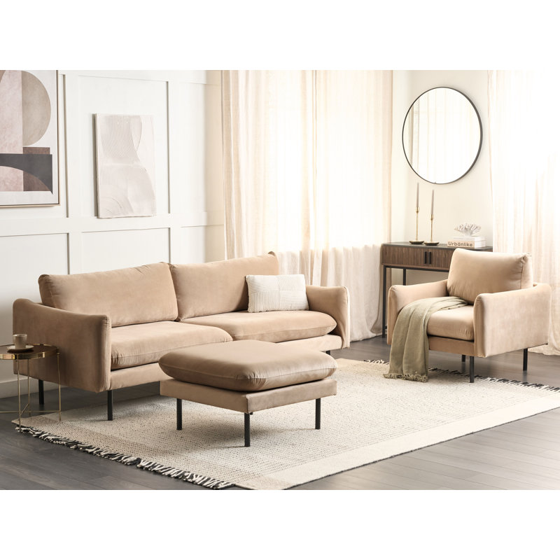 Nolensville 3 - Piece Living Room Set, Beige