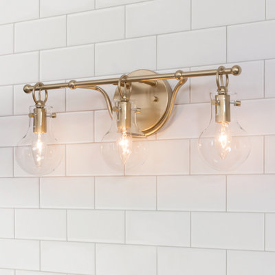 Éclairage de salle de bain à intensité variable à 3 lumières Sia