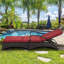 Chaise longue inclinable longue 73,4 po avec coussins-2136080039