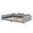 Upholstered Daybed With Cloud-Shaped Backrest-339429932