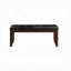 Banc de salle à manger rembourré 1pc