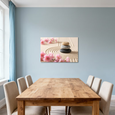 Motif de cerisiers en fleurs Fashion Zen