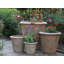 Amphore conique en grès, grand pot de fleurs en argile, lot de 4 - Intérieur/Extérieur