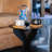 Modern Side Table Solid Metal
