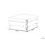 Millings 85cm Wide Velvet Square Solid Colour Footstool Ottoman-1063692326