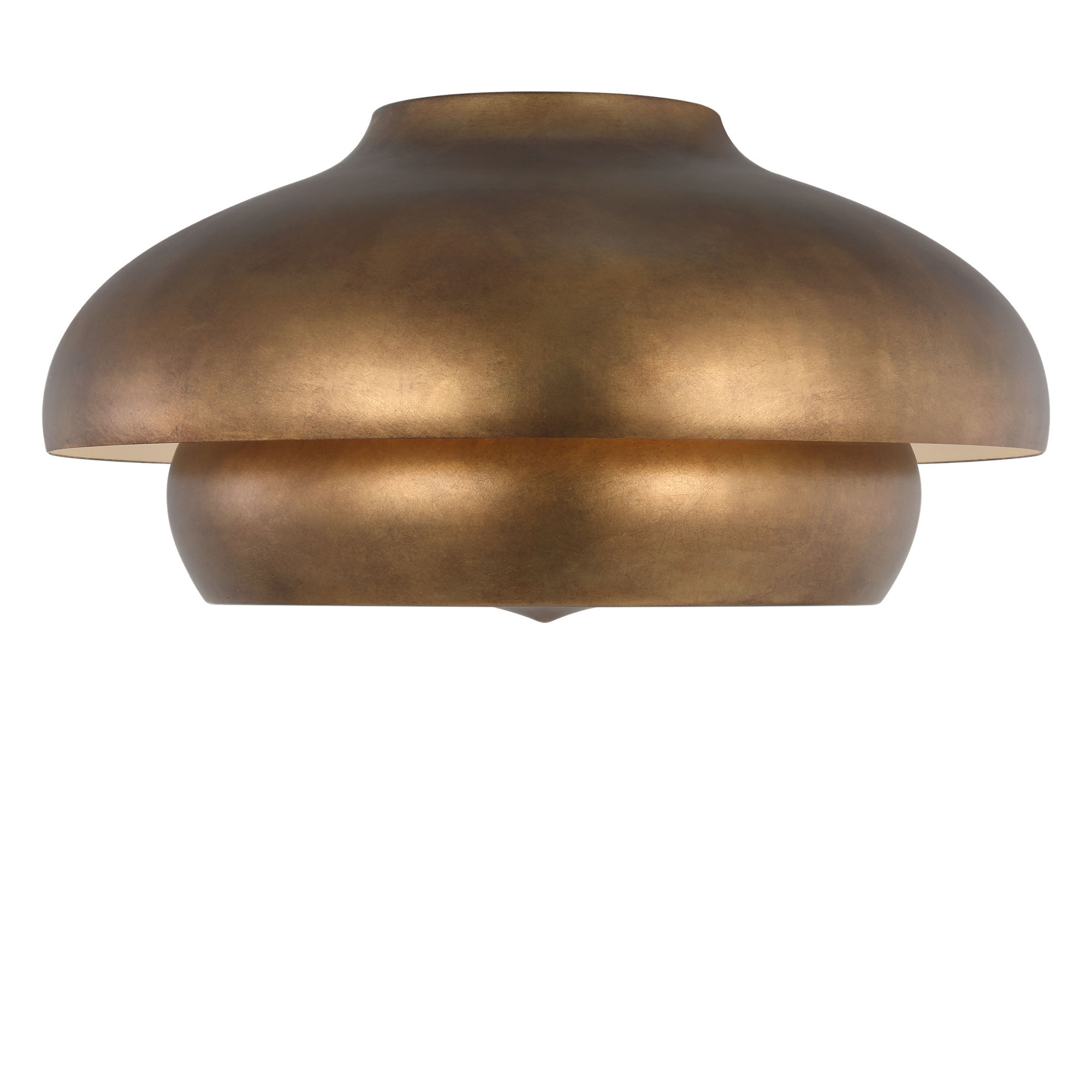Solene 18 Flush Mount, Vintage Gild