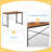 Computer Office Desk for Small Spaces, Writing Gaming Work Desk Modern Kids Study Table with Storage Bag-129007945-129007947