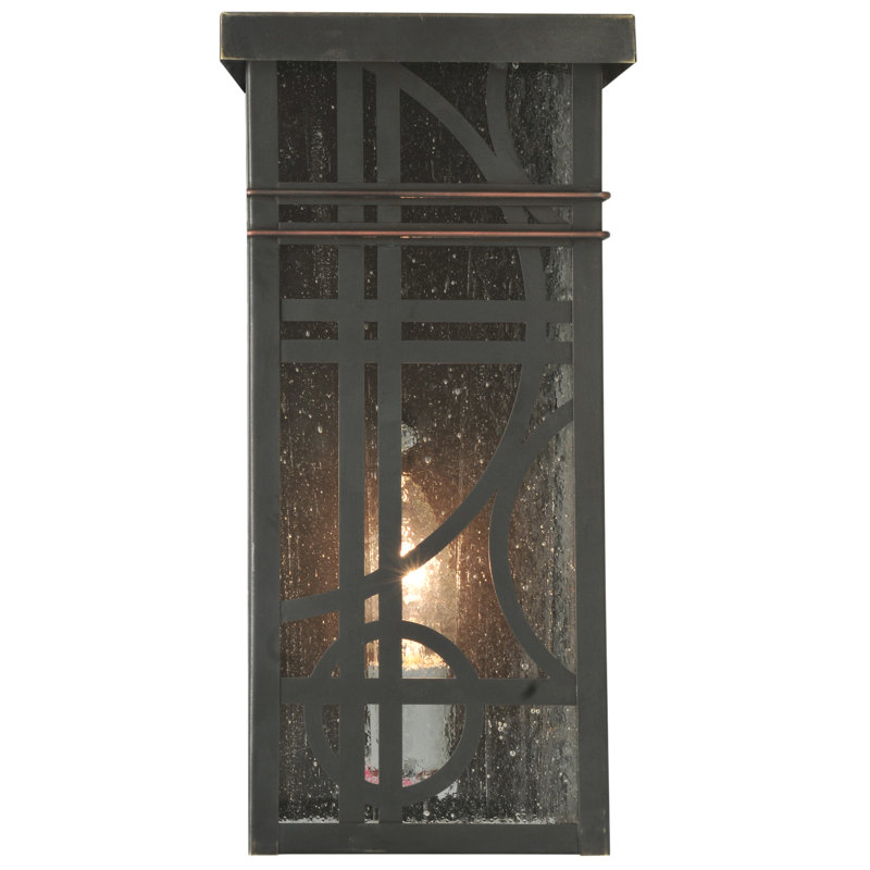 6"W Revival Deco Wall Sconce, 14" H x 7" W x 7" D