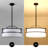 5 - Light Dimmable Drum Chandelier-1302438846