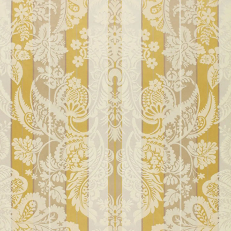 Savannah Imberline Damask Fabric, Chardonnay