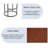 2-piece Linen-upholstered Bar Stools With Backrest For Kitchen Island-269811463