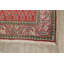 Tapis de couloir unique en laine noué à la main de style années 1960 de 3 pi 2 po x 10 pi 6 po Burrel