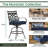 Elmfield 4 - Person Patio Dining Set with Square Table , Cushions Included-1835321173