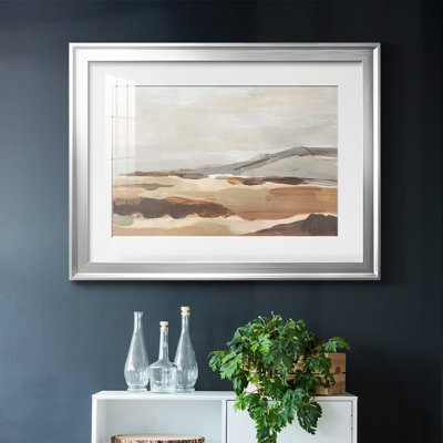 Dusky Mountain I, reproduction d'art encadrée