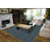 Togut Non-Slip Polypropylene Seafoam Area Rug
