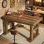 63" Counter Height Bar Table for Home Bar