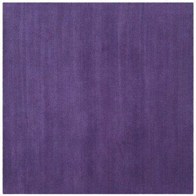 Frann Hand Tufted Wool Solid Color Rug