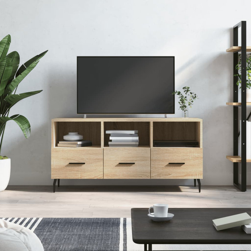 Dutson TV Stand for TVs up to 43", Sonoma Oak