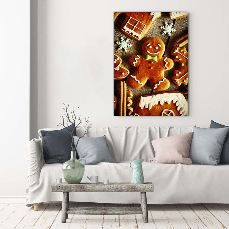 Gingerbreads - Wrapped Canvas Print
