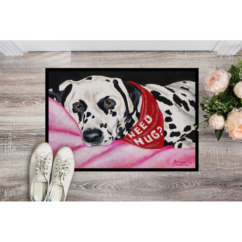 Tapis d’extérieur antidérapant anti-dérapant dalmatien need, Rectangle 1 pi 6 po x 2 pi 3 po