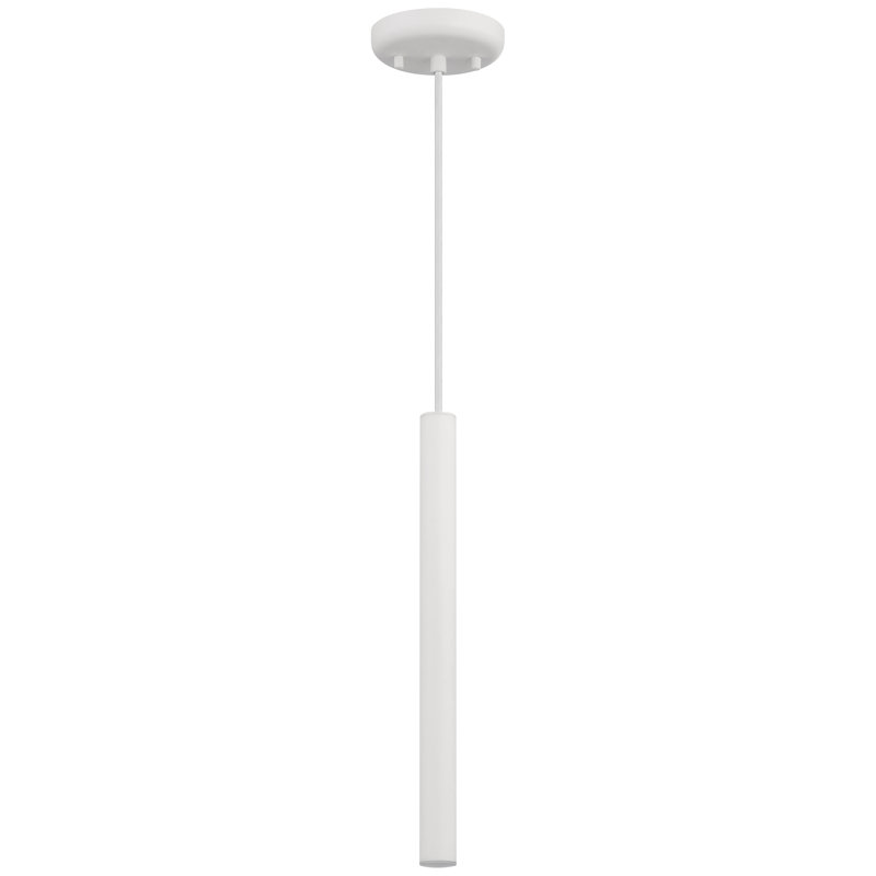 Galanti 1 - Light LED Single Pendant, Matte White
