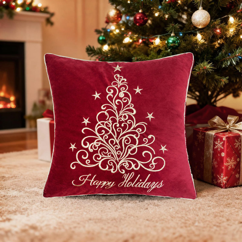 Coussin en velours de 20 po x 20 po, fibre de polyester au lieu du noyau, très doux.