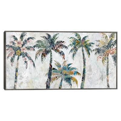 Palm Patterns II by Studio Arts Canvas Art Print