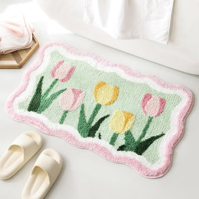 Floral Bath Mat - Multi