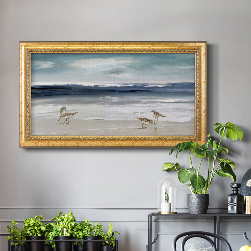 Sandpiper Bay - Reproduction de photo sur toile, H 25 po x l 45 po x P 2,5 po